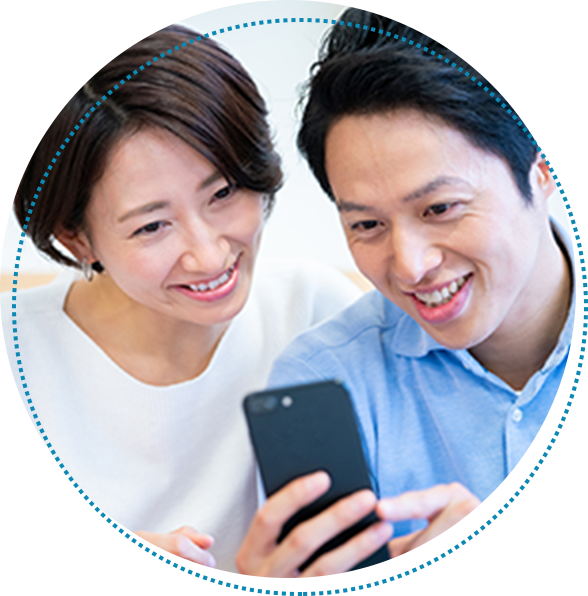 彼と顔を寄せて話したい!