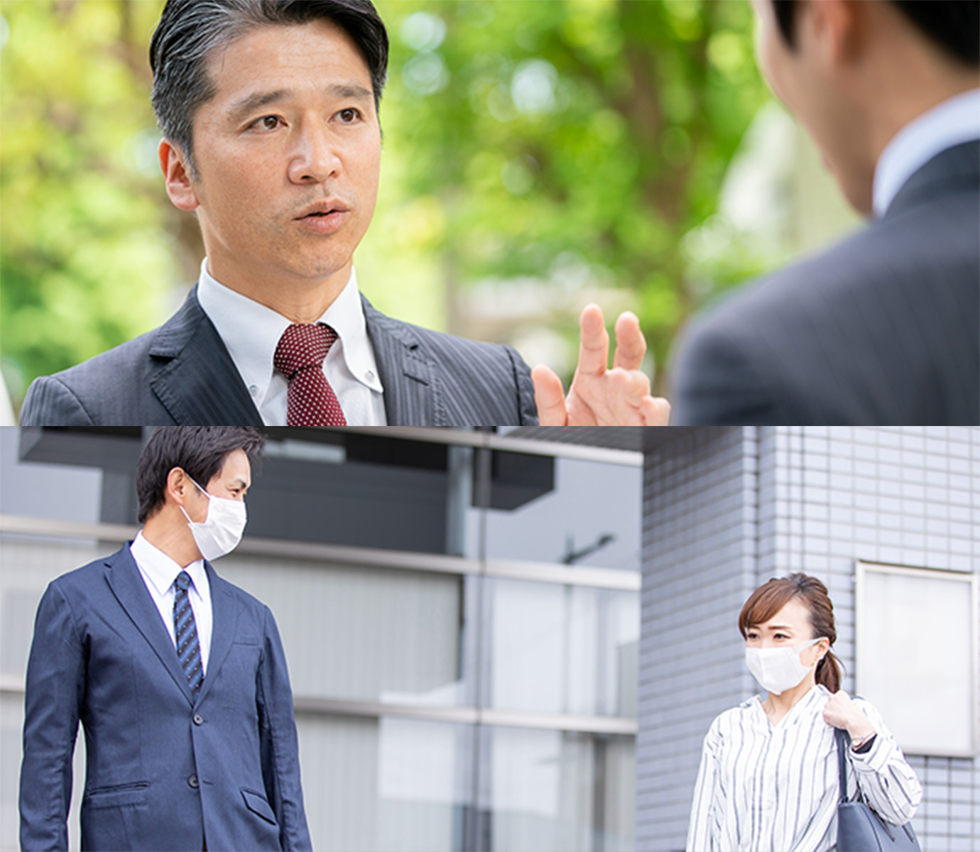 会話中の写真