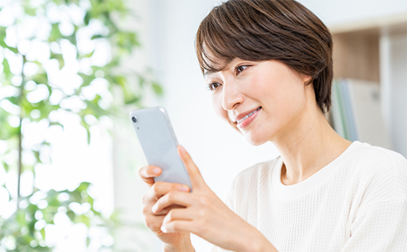女性の写真